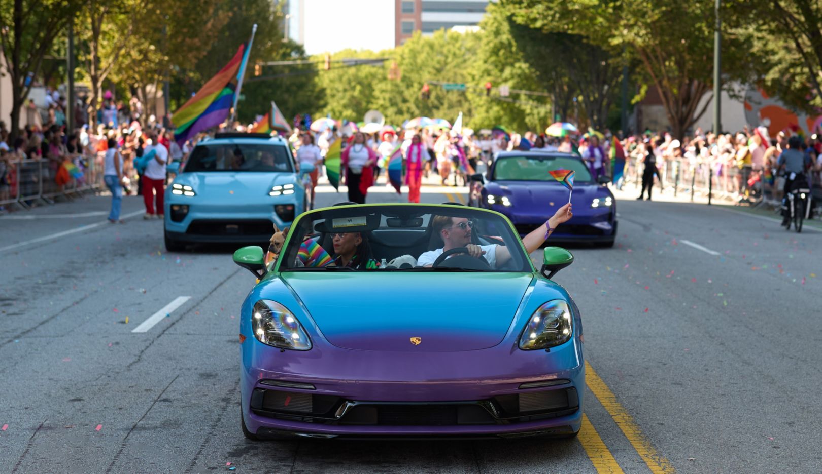 Porsche Supports the Atlanta Pride Committee for the Fifth Year